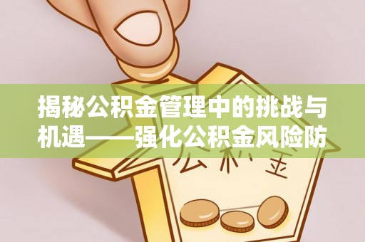 金山屯揭秘公积金管理中的挑战与机遇——强化公积金风险防控的多维策略
