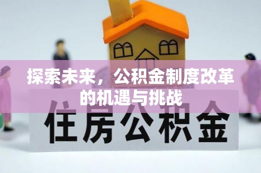 金山屯探索未来，公积金制度改革的机遇与挑战