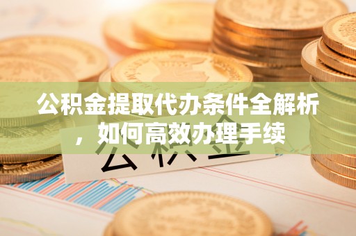 金山屯公积金提取代办条件全解析，如何高效办理手续