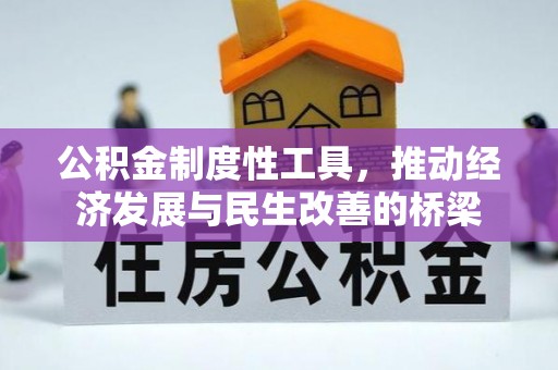 金山屯公积金制度性工具，推动经济发展与民生改善的桥梁