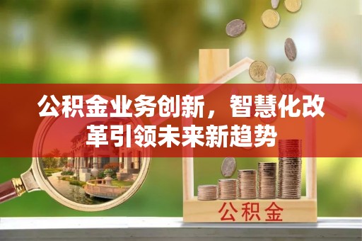 金山屯公积金业务创新，智慧化改革引领未来新趋势