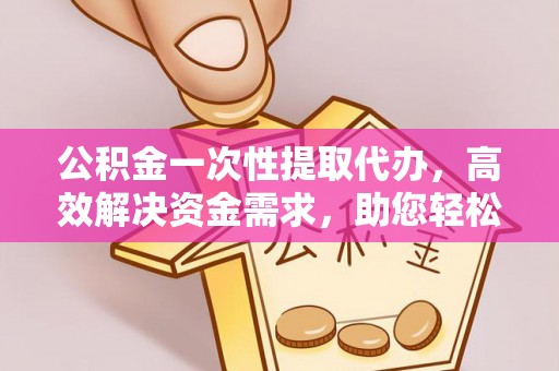 金山屯公积金一次性提取代办，高效解决资金需求，助您轻松应对生活难题