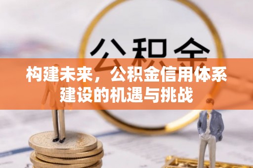 金山屯构建未来，公积金信用体系建设的机遇与挑战