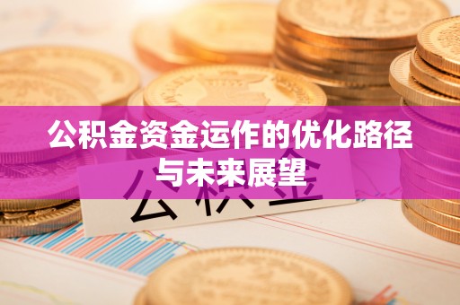 金山屯公积金资金运作的优化路径与未来展望