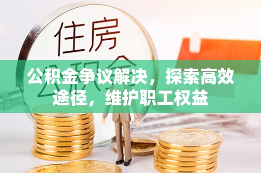 金山屯公积金争议解决，探索高效途径，维护职工权益