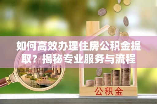 金山屯如何高效办理住房公积金提取？揭秘专业服务与流程