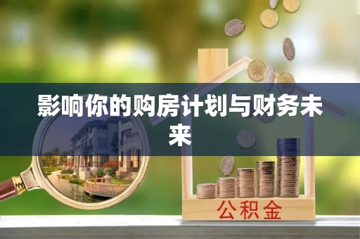 金山屯影响你的购房计划与财务未来
