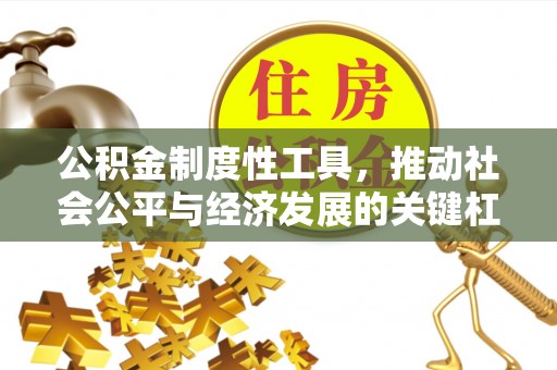 金山屯公积金制度性工具，推动社会公平与经济发展的关键杠杆