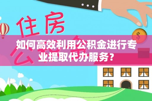 金山屯如何高效利用公积金进行专业提取代办服务？
