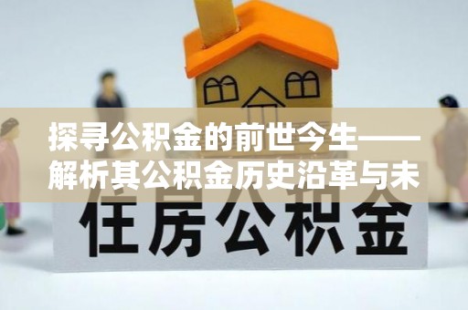 金山屯探寻公积金的前世今生——解析其公积金历史沿革与未来方向