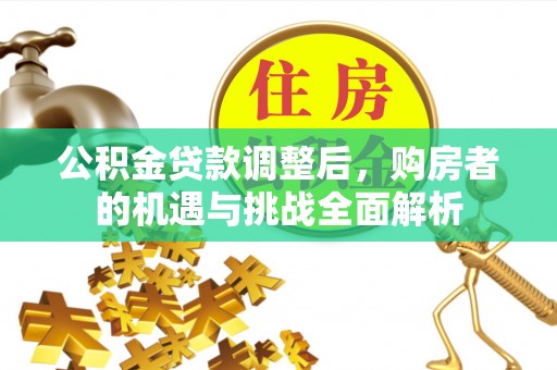 金山屯公积金贷款调整后，购房者的机遇与挑战全面解析