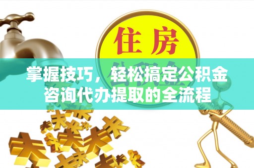 金山屯掌握技巧，轻松搞定公积金咨询代办提取的全流程